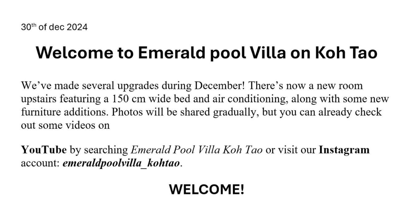 Emerald Oasis Pool Villa